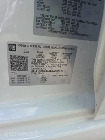 2025 GMC Sierra 1500 SLT Crew Cab Short Bed 4SA - miniatura 14