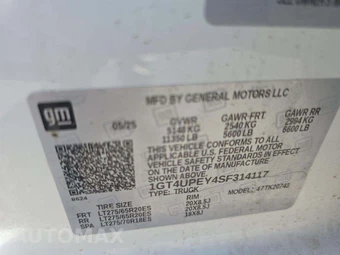 2025 GMC Sierra 2500HD AT4 Crew Cab Medium Bed 4SB - miniatura 2