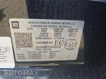 2025 GMC Sierra 2500HD Denali Crew Cab Medium Bed 5SA - miniatura 5