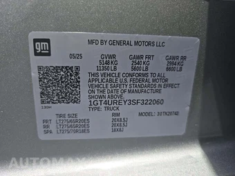 2025 GMC Sierra 2500HD Denali Crew Cab Medium Bed 5SA - miniatura 5