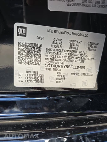 2025 GMC Sierra 2500HD Denali Crew Cab Medium Bed 5SA - miniatura 15
