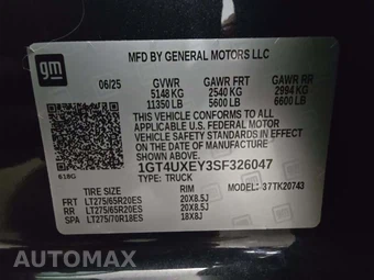 2025 GMC Sierra 2500HD Denali Ultimate Crew Cab Medium Bed 5SB - miniatura 5