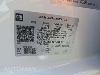 2025 GMC Sierra 2500HD Denali Ultimate Crew Cab Medium Bed 5SB - miniatura 2