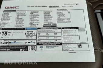 2025 GMC Yukon Denali Ultimate 5SB - miniatura 49