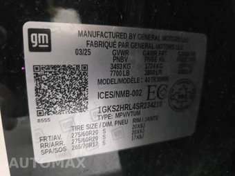 2025 GMC Yukon XL AT4 4SB - miniatura 15