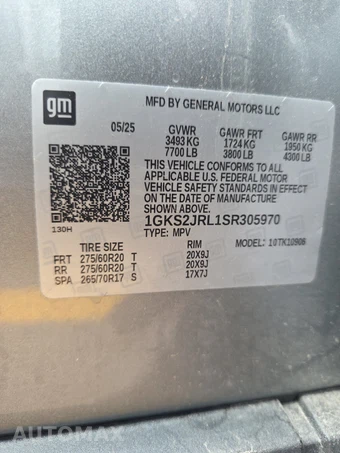 2025 GMC Yukon XL Denali 5SA - miniatura 15