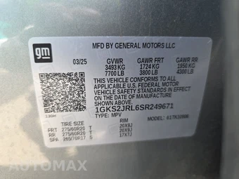 2025 GMC Yukon XL Denali 5SA - miniatura 15
