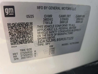 2025 GMC Yukon XL Denali 5SA - miniatura 2