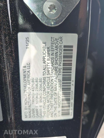 2025 Honda Accord Sedan LX - miniatura 5