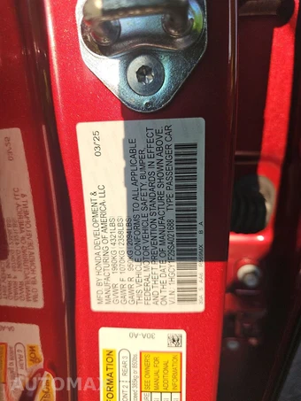 2025 Honda Accord Sedan LX - miniatura 14