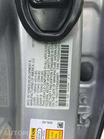 2025 Honda Accord Sedan SE - miniatura 5