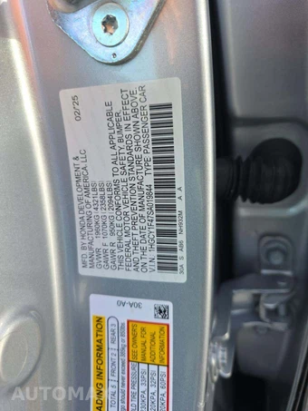 2025 Honda Accord Sedan SE - miniatura 5