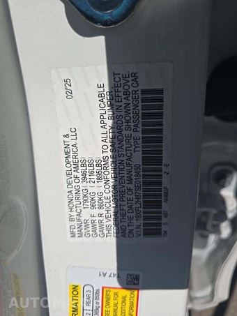 2025 Honda Civic Hatchback Sport - miniatura 5