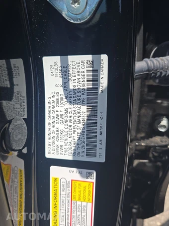 2025 Honda Civic Sedan Hybrid Sport - miniatura 14