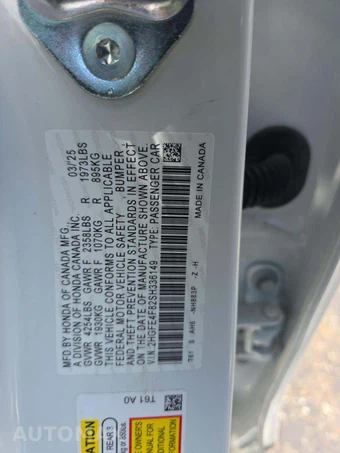 2025 Honda Civic Sedan Hybrid Sport - miniatura 5