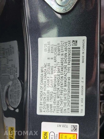 2025 Honda Civic Sedan Sport - miniatura 5