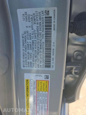 2025 Honda Civic Sedan Sport - miniatura 2