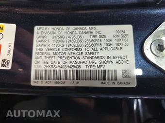 2025 Honda CR-V EX - miniatura 14