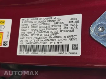 2025 Honda CR-V EX-L - miniatura 14
