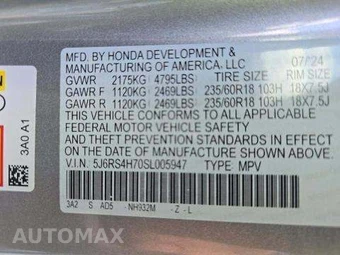 2025 Honda CR-V EX-L - miniatura 5