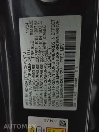 2025 Honda CR-V Hybrid Sport Touring - miniatura 14