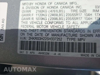 2025 Honda CR-V LX - miniatura 5