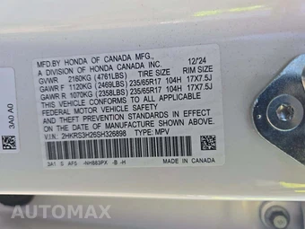 2025 Honda CR-V LX - miniatura 5