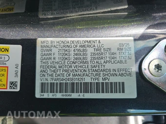2025 Honda CR-V LX - miniatura 14