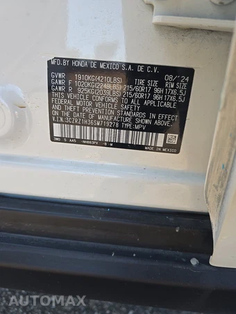 2025 Honda HR-V LX - miniatura 15