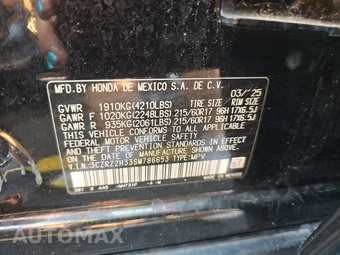 2025 Honda HR-V LX - miniatura 14