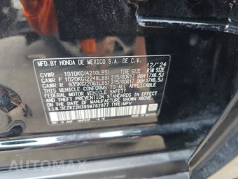 2025 Honda HR-V LX - miniatura 14