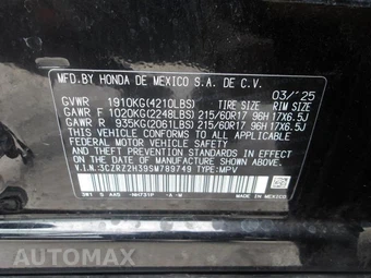 2025 Honda HR-V LX - miniatura 9