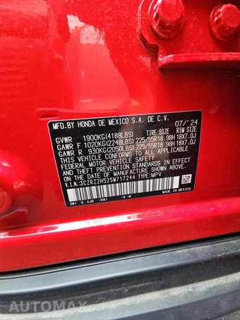 2025 Honda HR-V Sport - miniatura 5