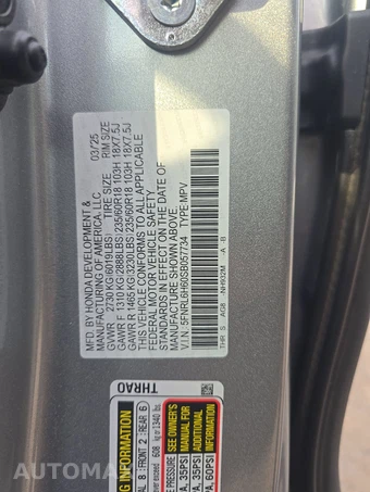 2025 Honda Odyssey EX-L 118.1" WB - miniatura 15