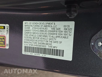 2025 Honda Odyssey EX-L 118.1" WB - miniatura 15