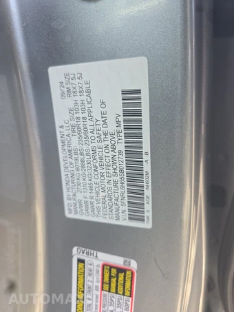 2025 Honda Odyssey EX-L 118.1" WB - miniatura 15