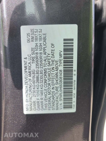 2025 Honda Odyssey EX-L 118.1" WB - miniatura 5