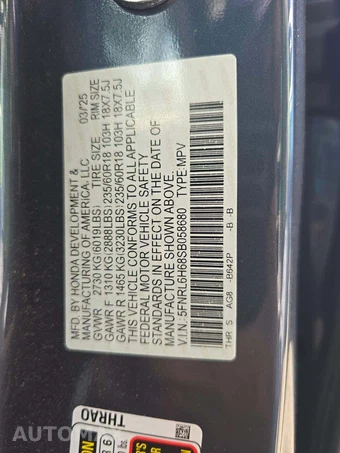 2025 Honda Odyssey EX-L 118.1" WB - miniatura 5