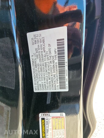 2025 Honda Odyssey Sport L 118.1" WB - miniatura 15