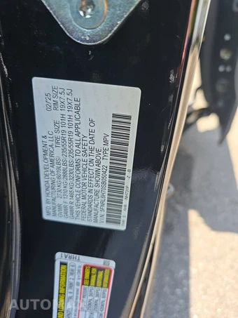 2025 Honda Odyssey Sport L 118.1" WB - miniatura 15