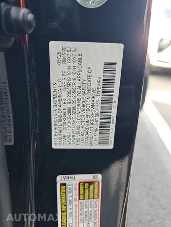 2025 Honda Odyssey Sport L 118.1" WB - miniatura 15