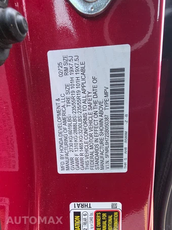 2025 Honda Odyssey Sport L 118.1" WB - miniatura 15