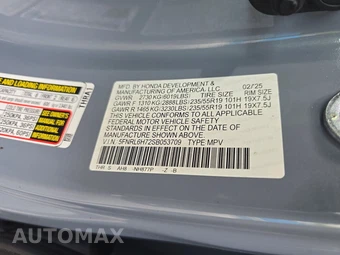 2025 Honda Odyssey Sport L 118.1" WB - miniatura 15