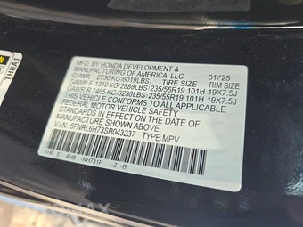 2025 Honda Odyssey Sport L 118.1" WB - miniatura 15