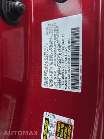 2025 Honda Odyssey Sport L 118.1" WB - miniatura 15