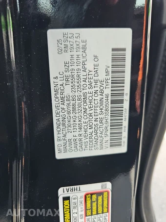 2025 Honda Odyssey Sport L 118.1" WB - miniatura 15