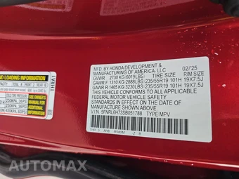 2025 Honda Odyssey Sport L 118.1" WB - miniatura 15
