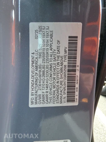 2025 Honda Odyssey Sport L 118.1" WB - miniatura 15