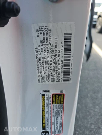 2025 Honda Odyssey Sport L 118.1" WB - miniatura 15