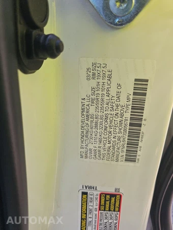 2025 Honda Odyssey Sport L 118.1" WB - miniatura 14